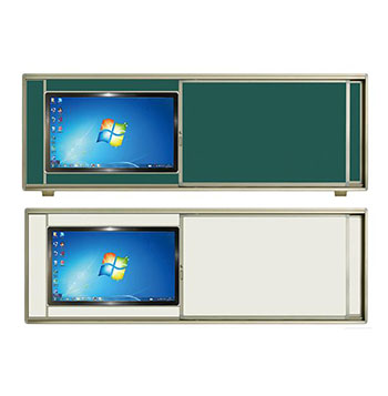 側(cè)置液晶推拉黑板